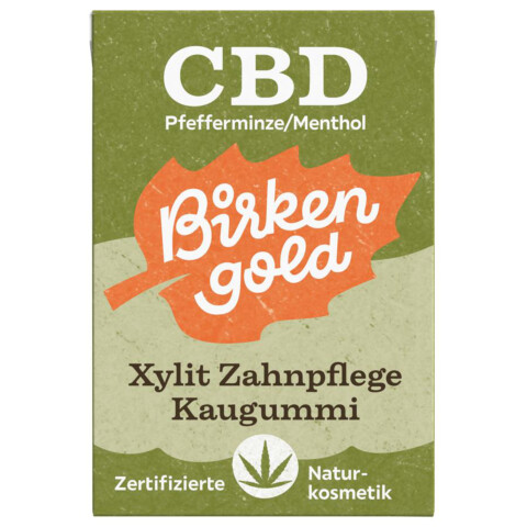 Xylit Zahnpflege Kaugummi CBD 28 g