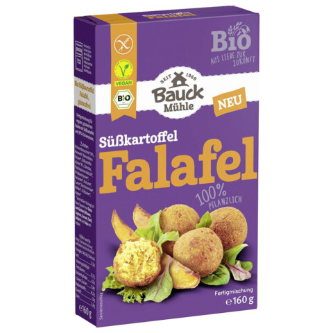 Bio Falafel Süßkartoffel  160 g