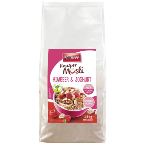 Knusper Müsli Himbeeer Joghurt 1,3 kg