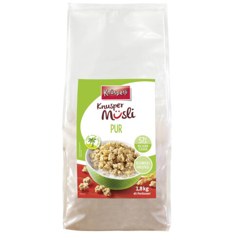 Knusper Müsli Pur      1,8 kg