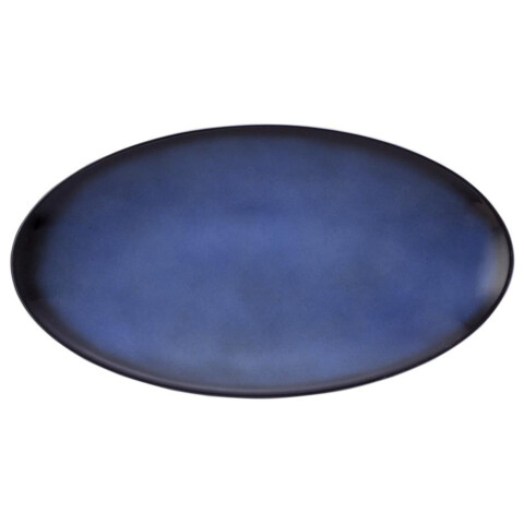 Fantastic Coupplatte blau oval 33x18 cm