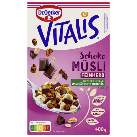 Schoko Müsli feinherb 400 g