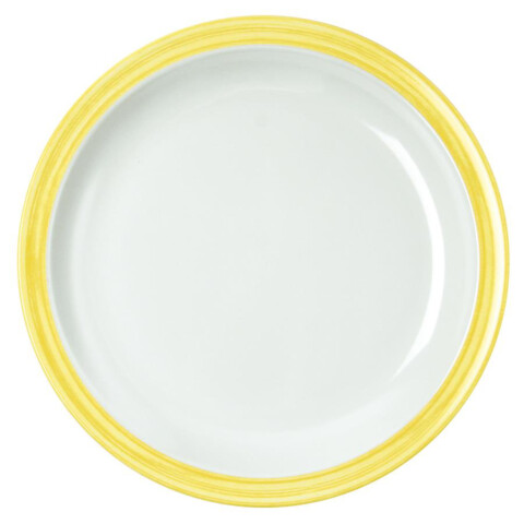 Teller Melamin gelb     ø23,5 cm