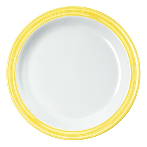 Teller Melamin gelb     ø19,5 cm