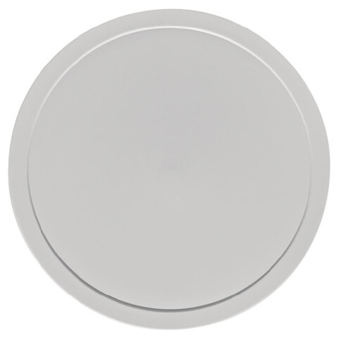 Deckel KST grau flach     ø18 cm