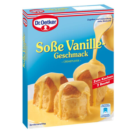 Vanille Soße Cremepulver 60 g