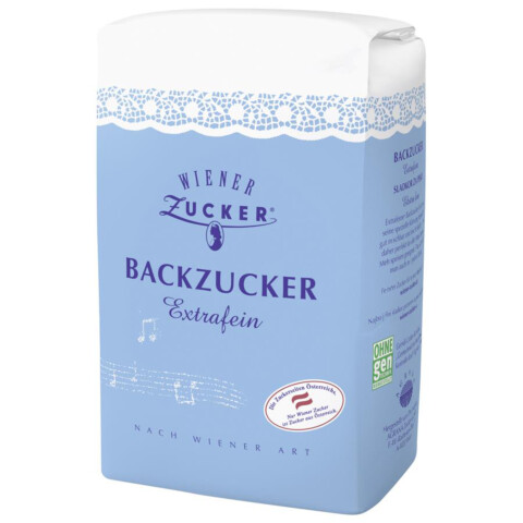 Wiener Backzucker extrafein 1 kg