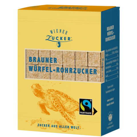 Würfel-Rohrzucker braun 500 g