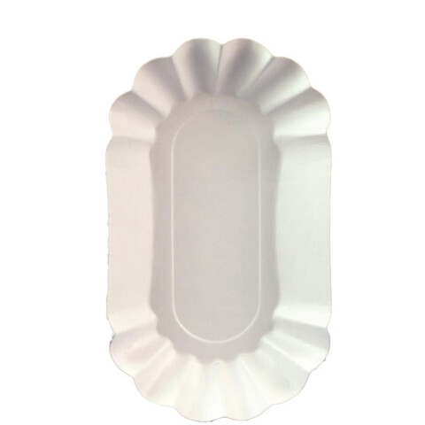 Pappschale oval 10,5 x 17,5 cm 250 Stk
